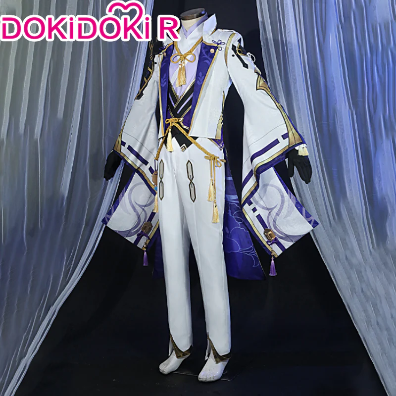 【Ready For Ship】【Last Batch】DokiDoki-R Game Genshin Impact Cosplay Kamisato Ayato Costume - Image 7