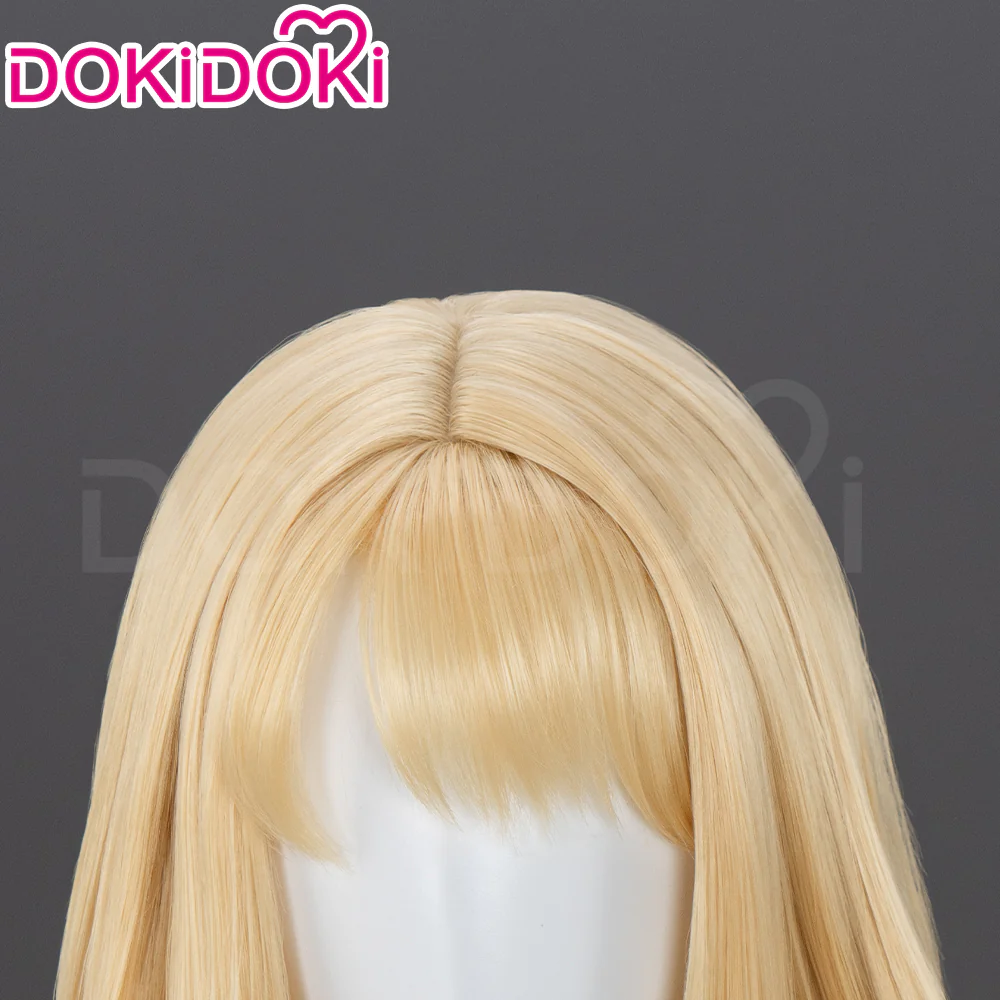 【US LOCAL SHIPPING 】DokiDoki Anime Cosplay Wig Short Straight Yellow Hair - Image 4