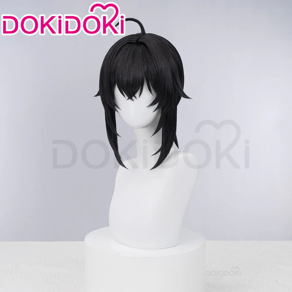 【US LOCAL SHIPPING 】DokiDoki Game Zenless Zone Zero Cosplay Grace Howard  Wig Long Straight Black Hair - Image 3