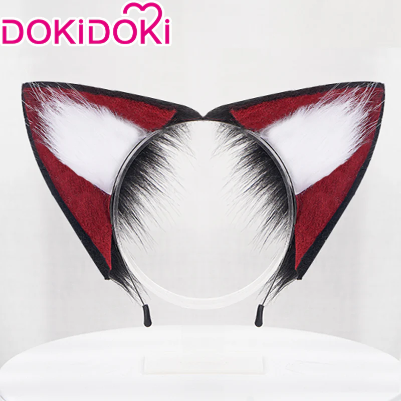 【Ready For Ship】DokiDoki Game Zenless Zone Zero Cosplay Nekomiya Mana Wig / Ears / Tattoo Nekomata - Image 4