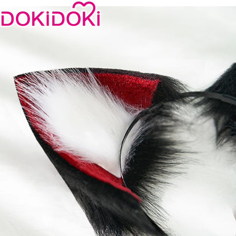 【Ready For Ship】DokiDoki Game Zenless Zone Zero Cosplay Nekomiya Mana Wig / Ears / Tattoo Nekomata - Image 6