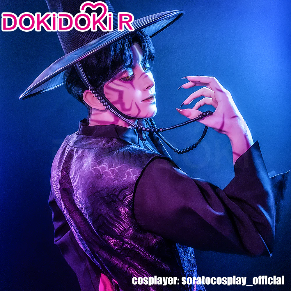【Ready For Ship】【Size S-3XL】【Last Batch】DokiDoki-R Movie Anime KPOP KILLER Cosplay Black Costume - Image 3