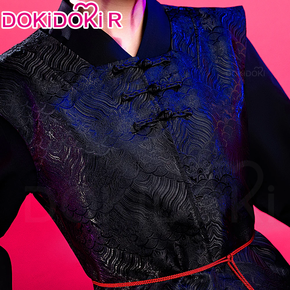 【Ready For Ship】【Size S-3XL】【Last Batch】DokiDoki-R Movie Anime KPOP KILLER Cosplay Black Costume - Image 8