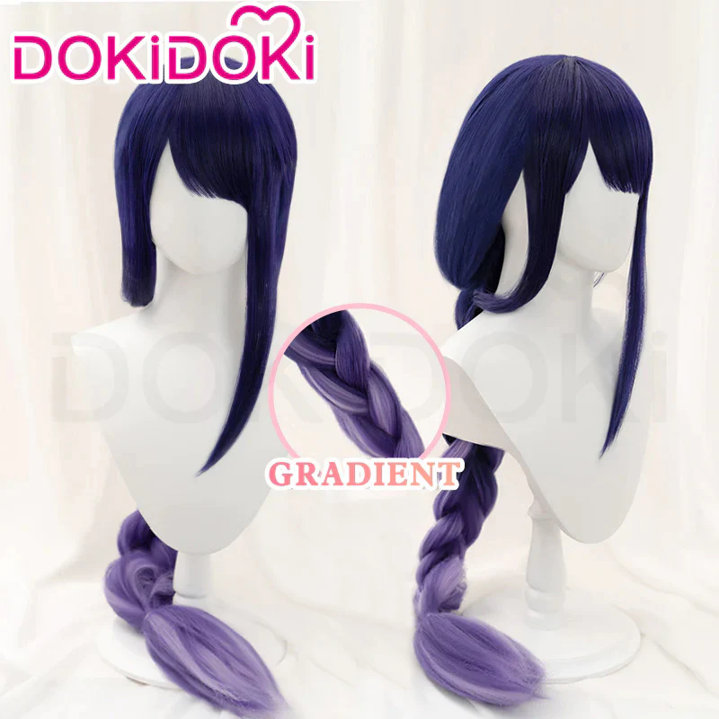 【US/EU LOCAL SHIPPING 】【Size S-XXL】DokiDoki-SR Game Genshin Impact Raiden Shogun  Cosplay Costume / Wig Baal - Image 7