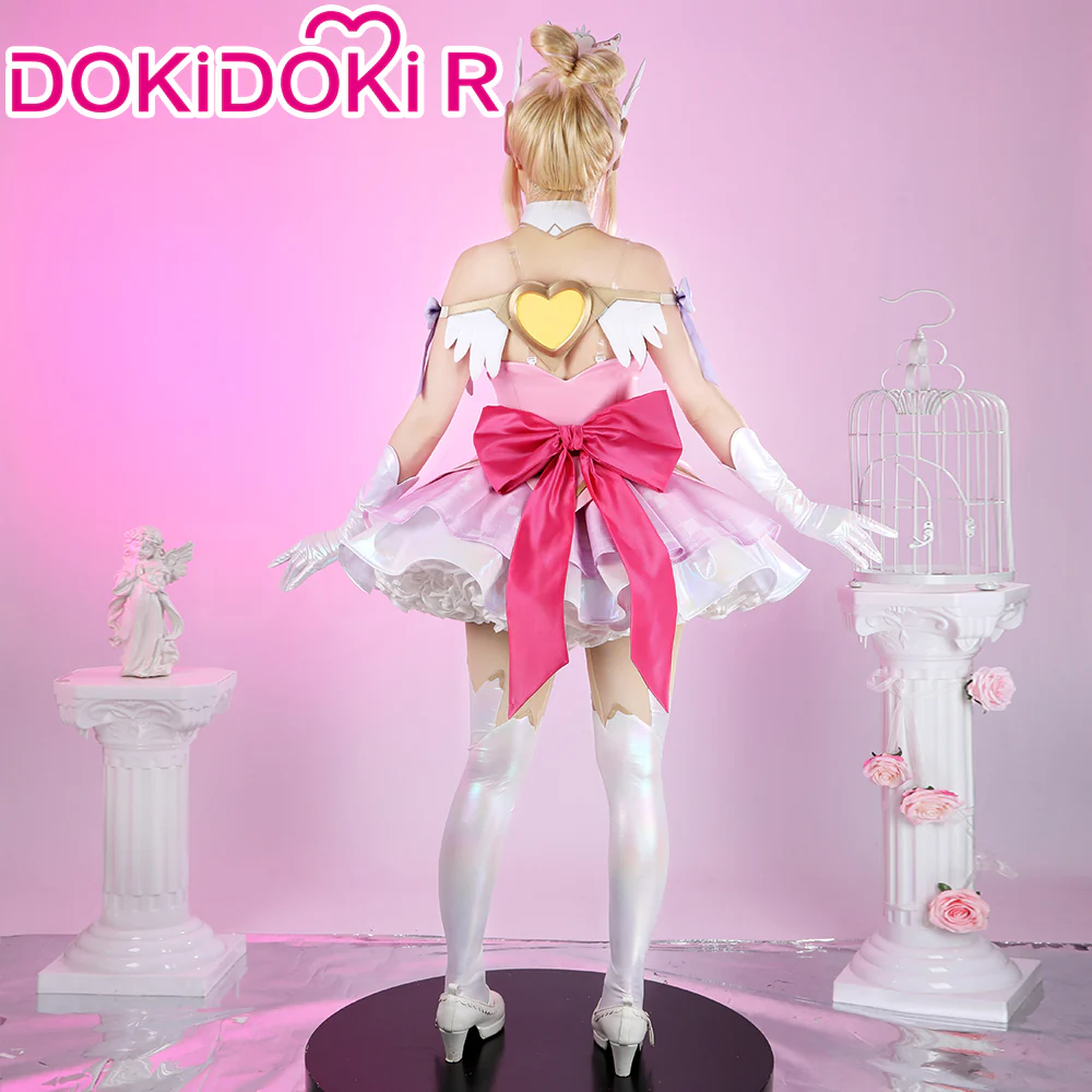 【Size XS-2XL】DokiDoki-R Game Cosplay Costume Magical Girl Fight Suit - Image 4