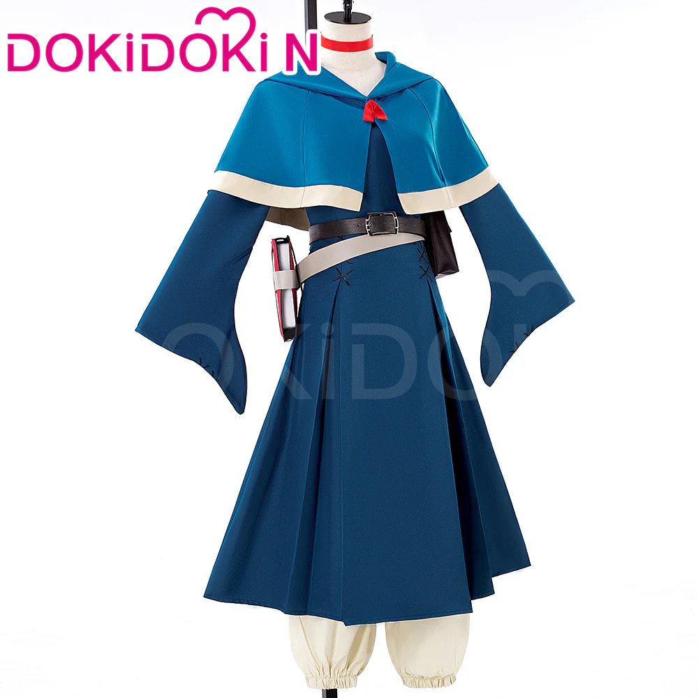 【Partially Ready For Ship】【XS-3XL】DokiDoki-N Anime Delicious in Dungeon Cosplay Marcille Donato Costume Dungeon Mesh - Image 2
